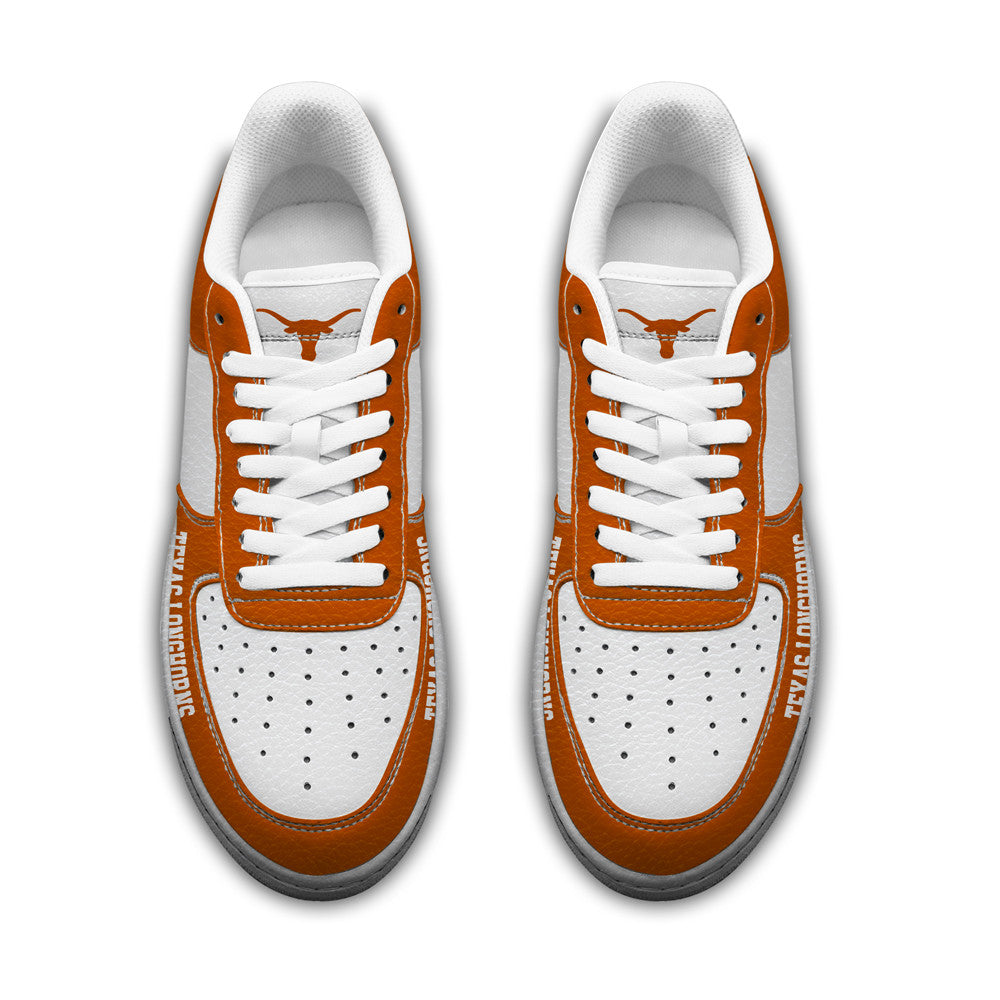 Texas Longhorns | Premium NCAA Only Show Up AF1 Shoes
