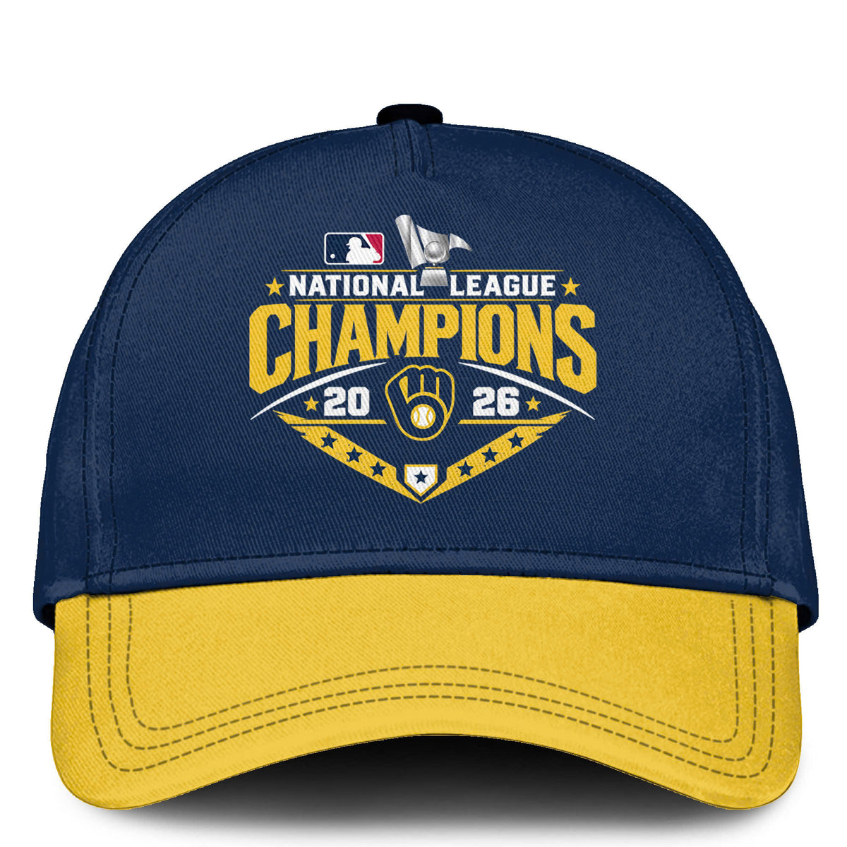 Milwaukee Brewers 2026 National League Champions Hoodie Limited Edition 00