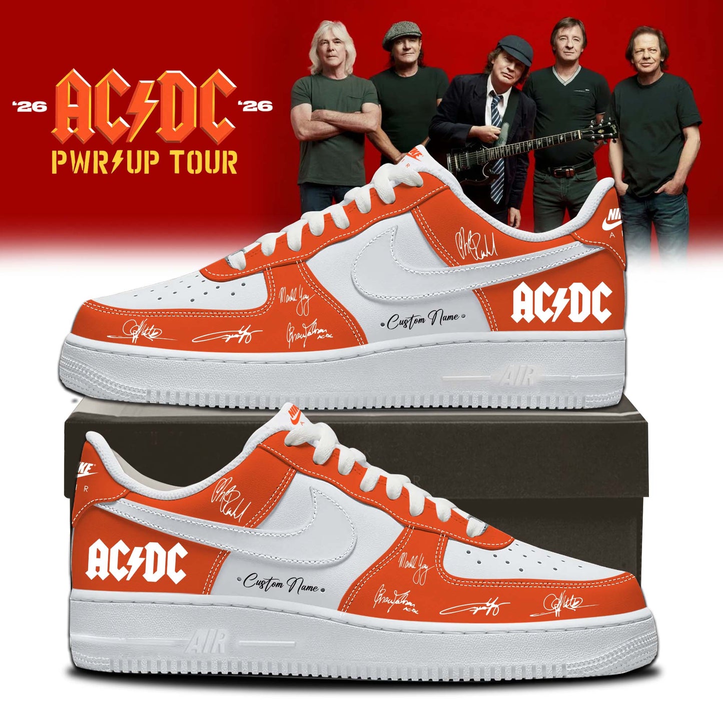 AC/DC " Power Up Tour " 2026 – Shoes 3 | SO31