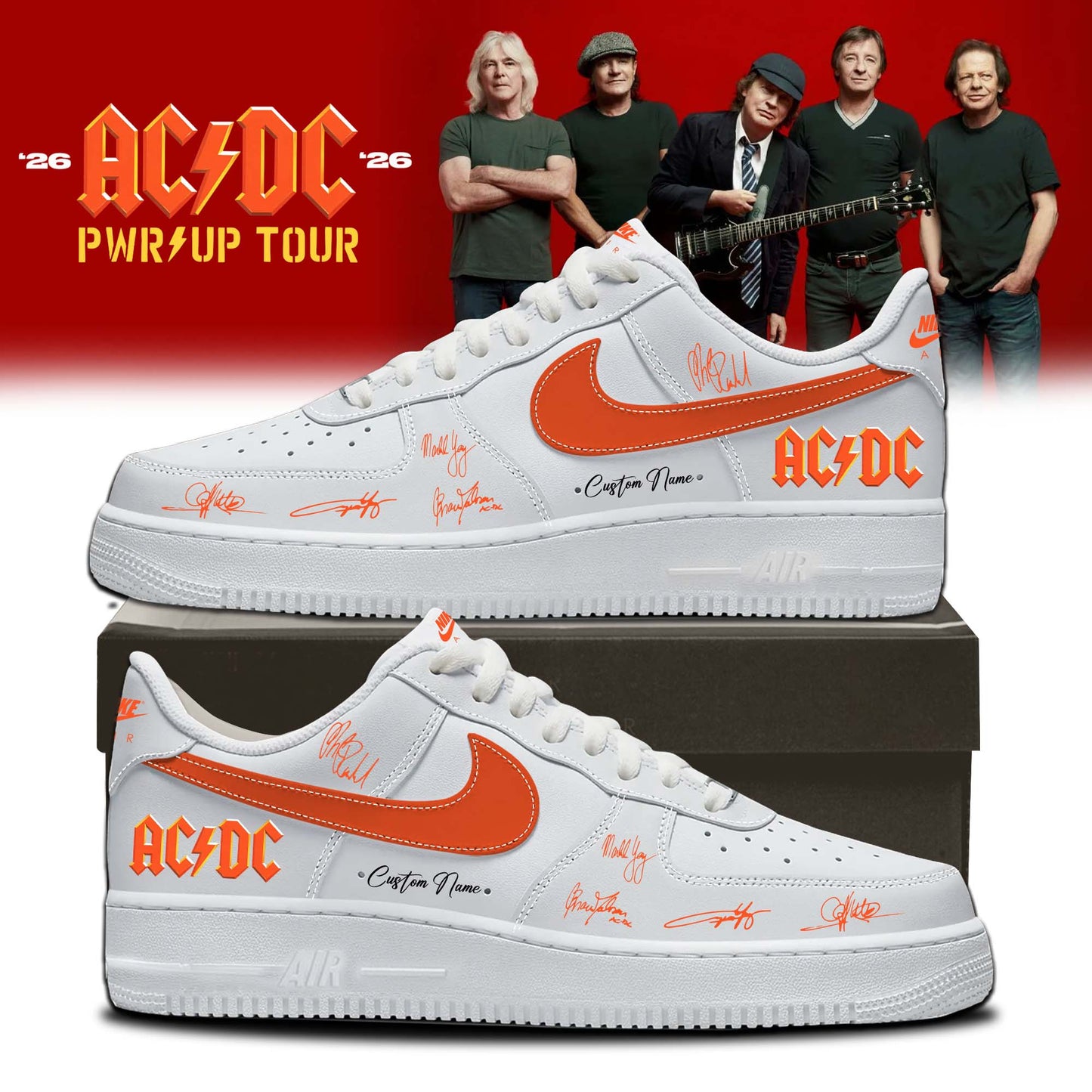 AC/DC Power Up Tour 2026 Shoes 2