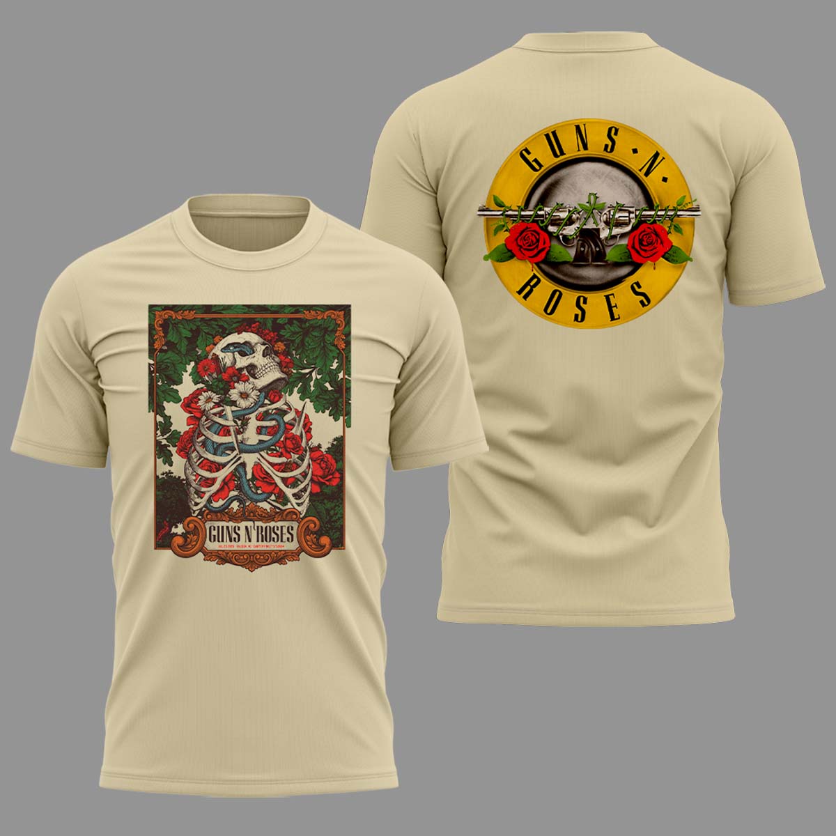 Limited Edition Guns N' Roses Tour 2026 TShirt | GC64