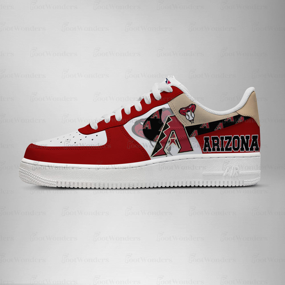 Arizona Diamondbacks MLB AF1 Low Top Shoes | GJ13