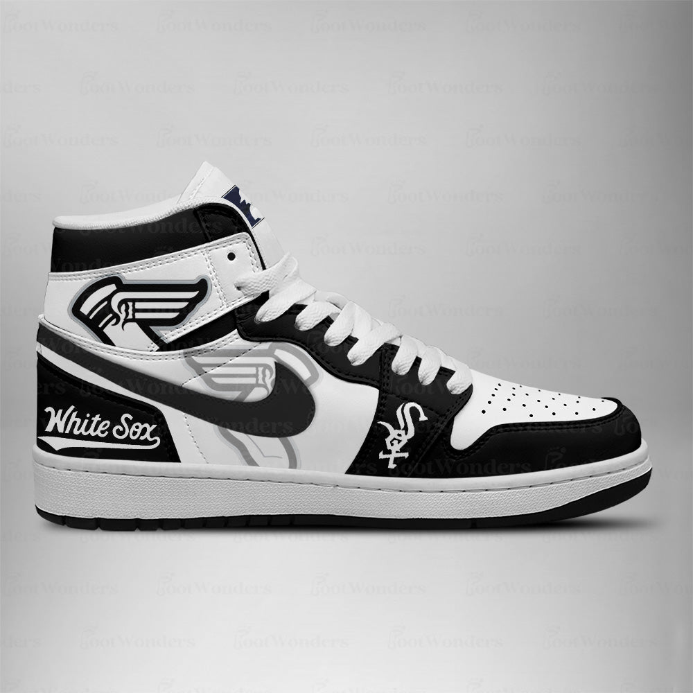Chicago White Sox MLB AJ1 High Top Shoes | OH56