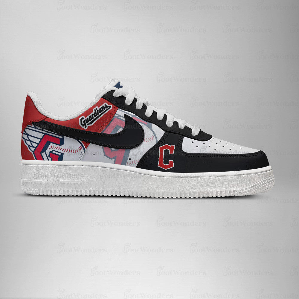 Cleveland Guardians MLB AF1 Low Top Shoes | LQ97