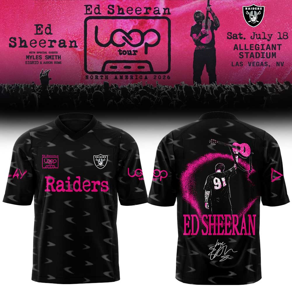 Tour 2026 in Allegiant Stadium Signature Limited Edition Football Jersey | ME82