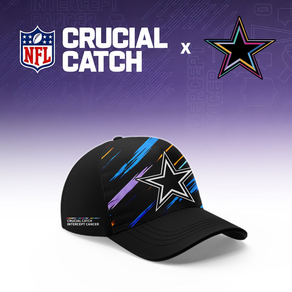 Men's Black Dallas Cowboys 2026 Crucial Catch Sideline Standard Issue Dri-FIT Pullover Hoodie