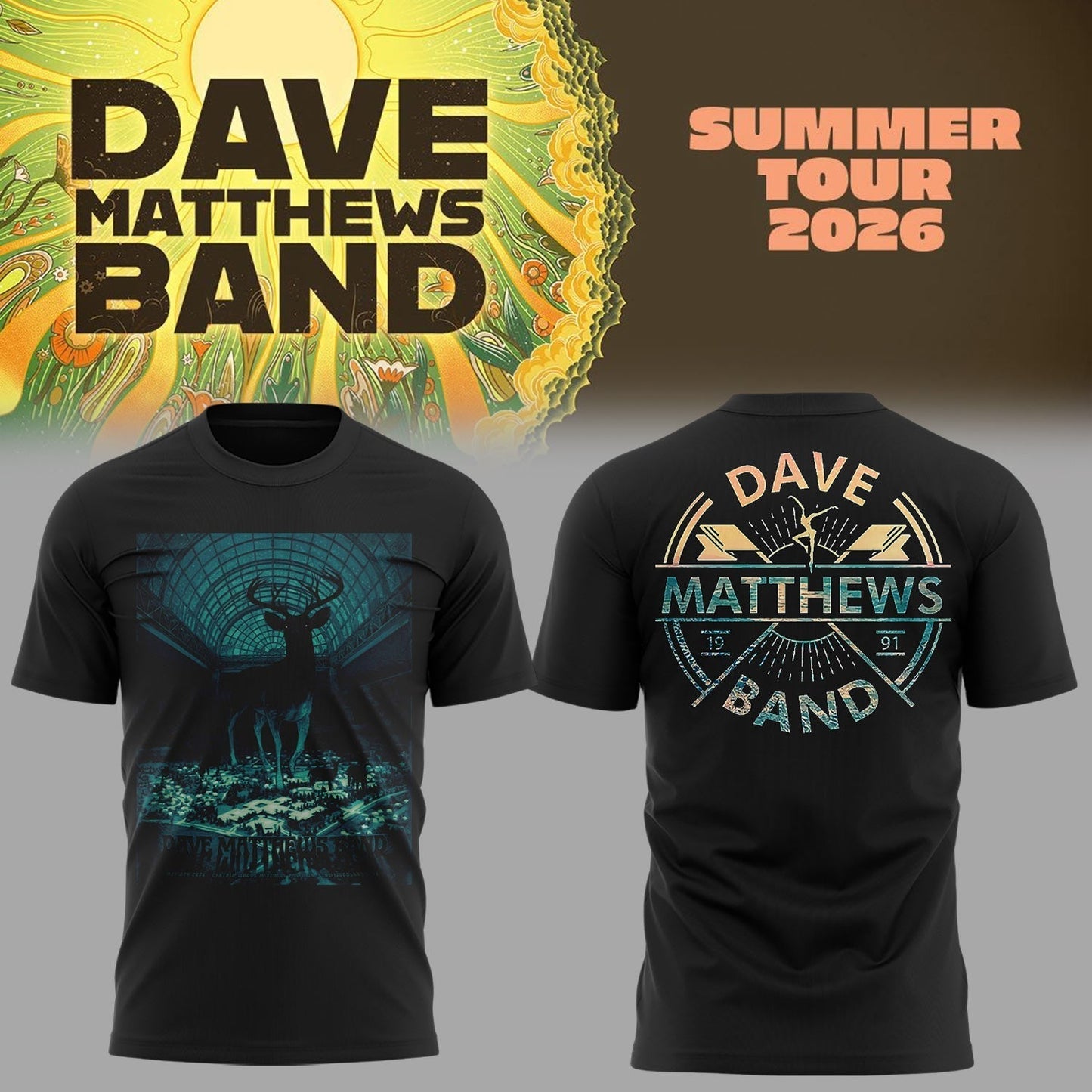 Limited Edition DMB 2026 Tour Shirt | OK51