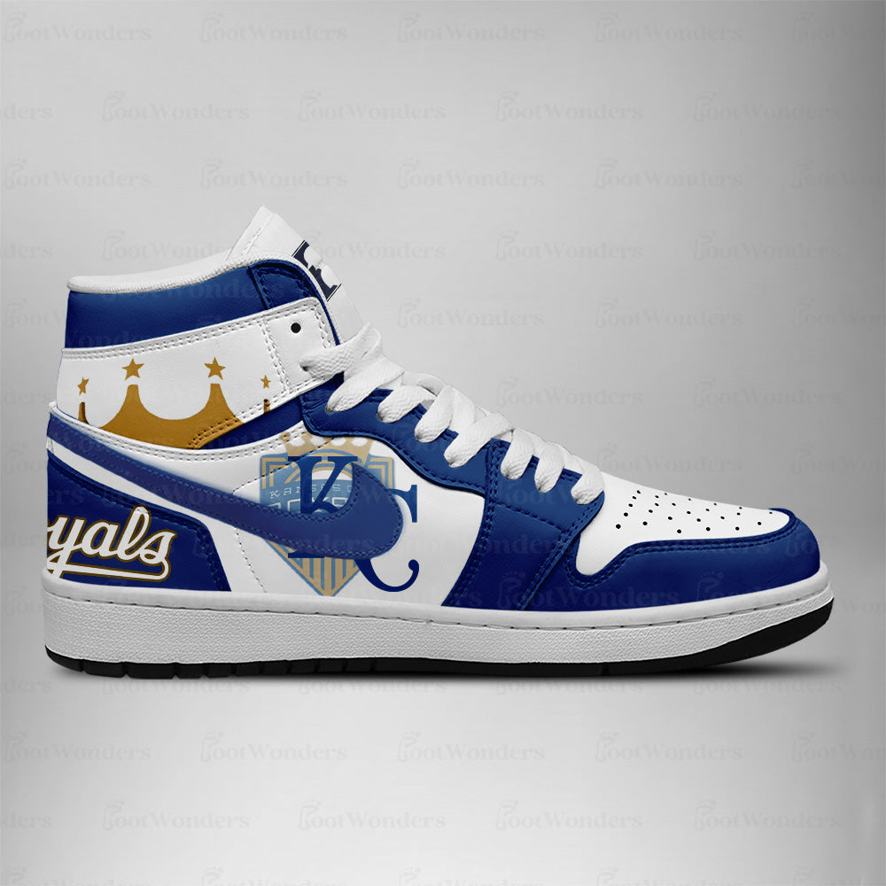 Kansas City Royals MLB AJ1 High Top Shoes | MF25