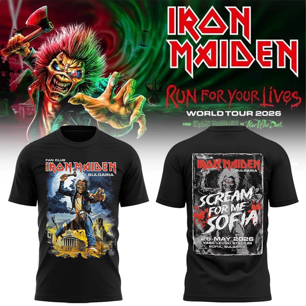 Limited Edition Run For Your Lives 2026 At Sofia Bulgaria Shirt | DS74