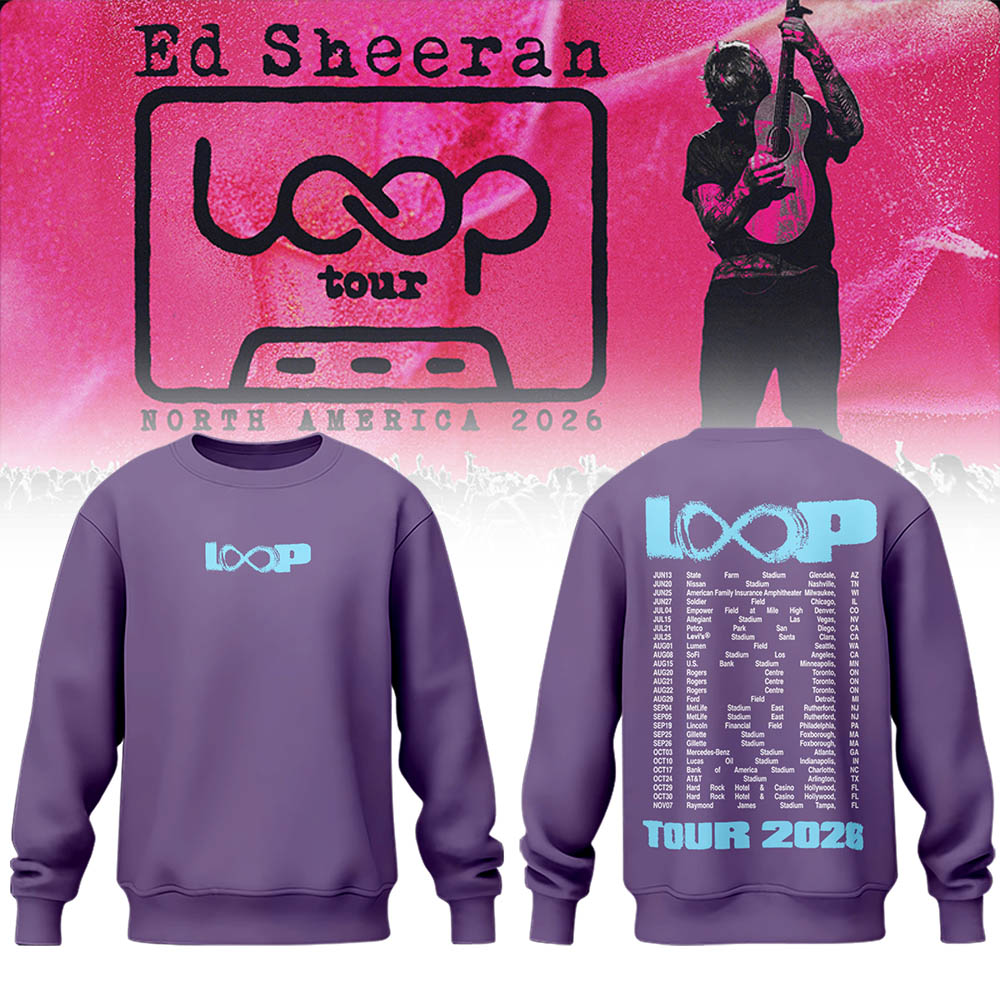 Ed "North American Loop Tour 2026" Sweatshirt | RI82