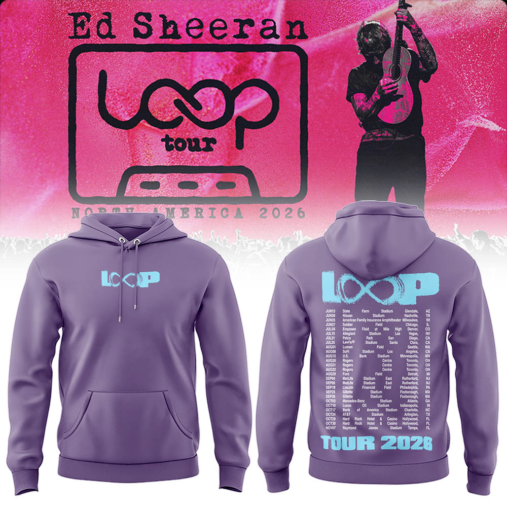 Ed "North American Loop Tour 2026" Hoodie | QA22
