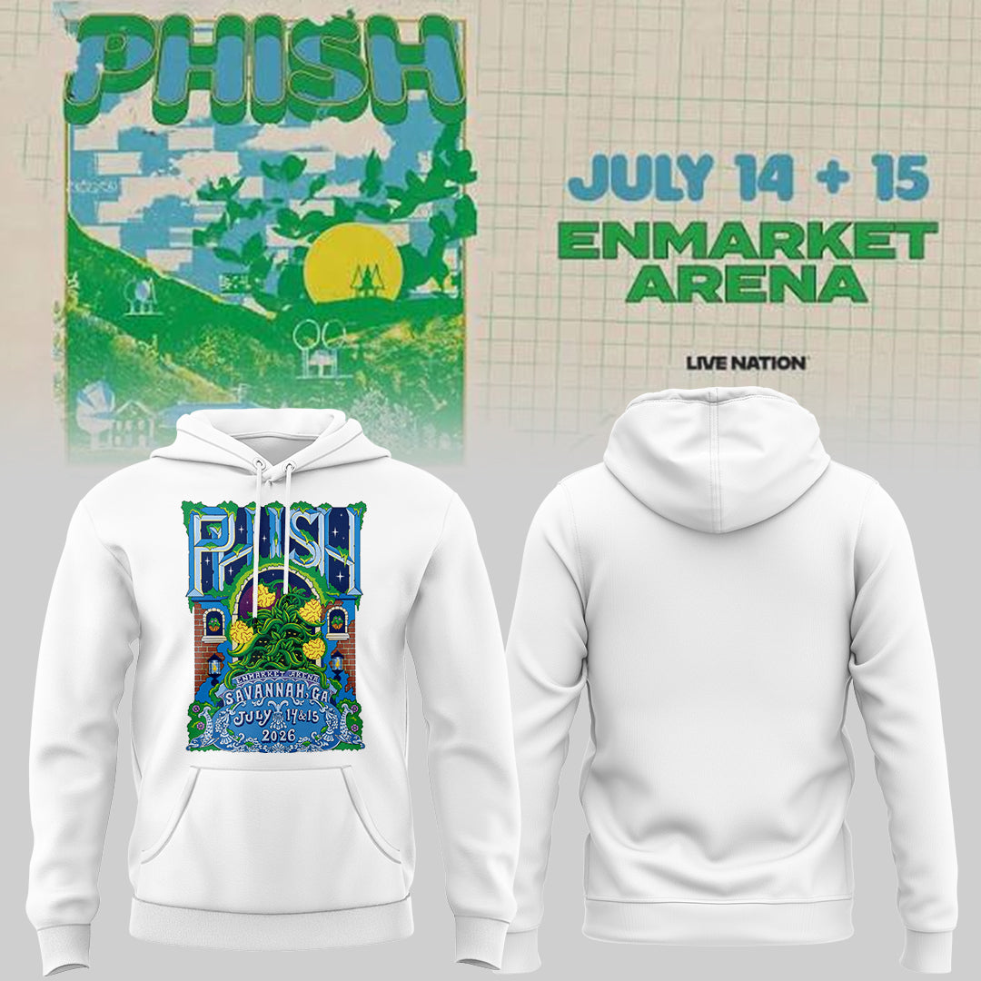Limited Edition Phish Summer Tour 2026 Vintage Graphic Hoodie | OO98