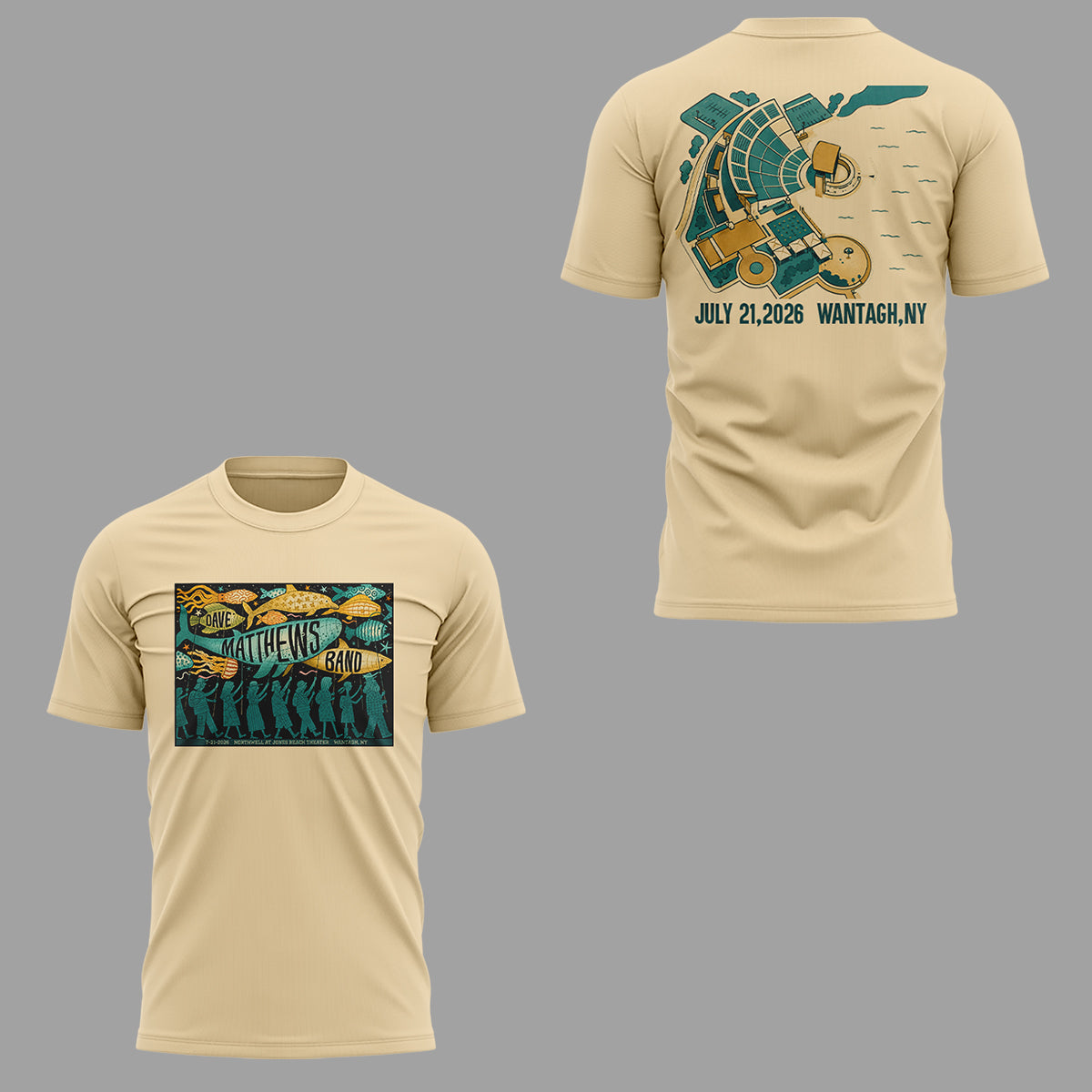Limited Edition Summer Tour 2026 Wantagh, NY Shirt | DX62