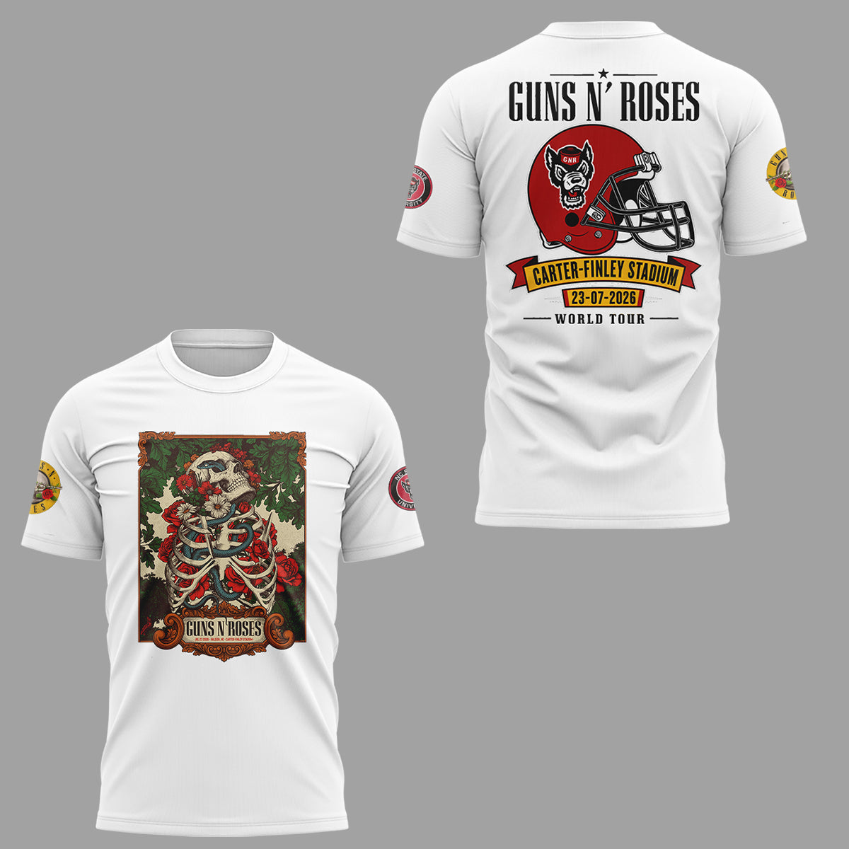Limited Edition Guns N' Roses Tour 2026 TShirt | XR92
