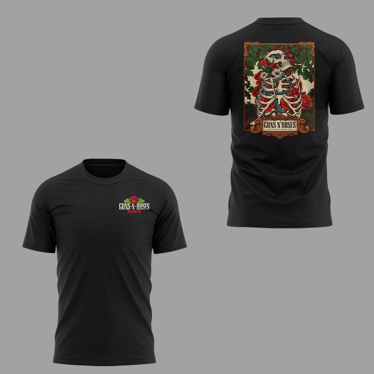 Limited Edition Guns N' Roses Tour 2026 TShirt | OM58