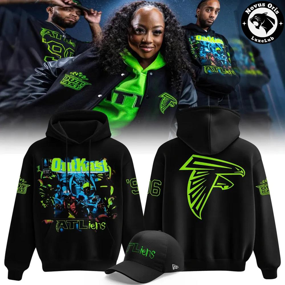 OutKast x Atlanta Falcons ATLiens 30th Anniversary 2026 Hoodie