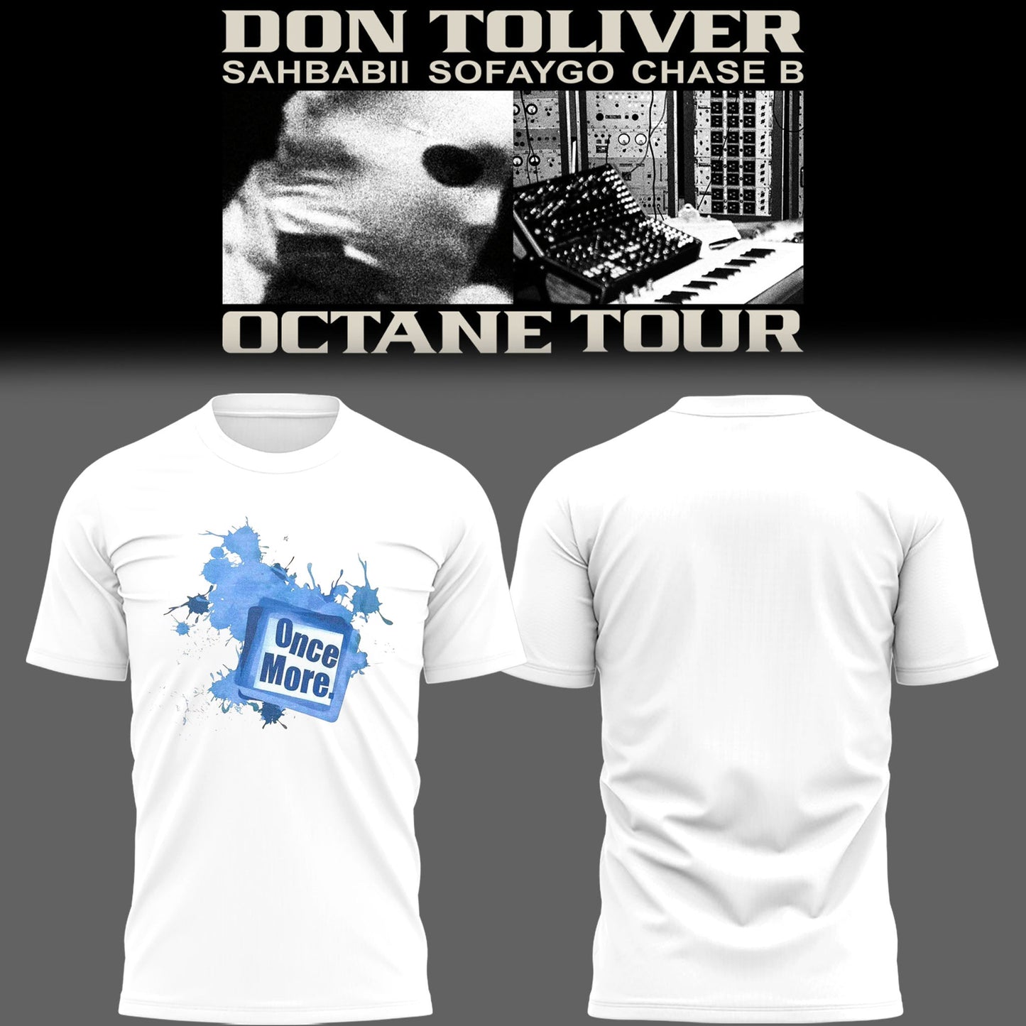 Limited Edition Don Toliver OCTANE Tour 2026 Concert T-Shirt - Apparel
