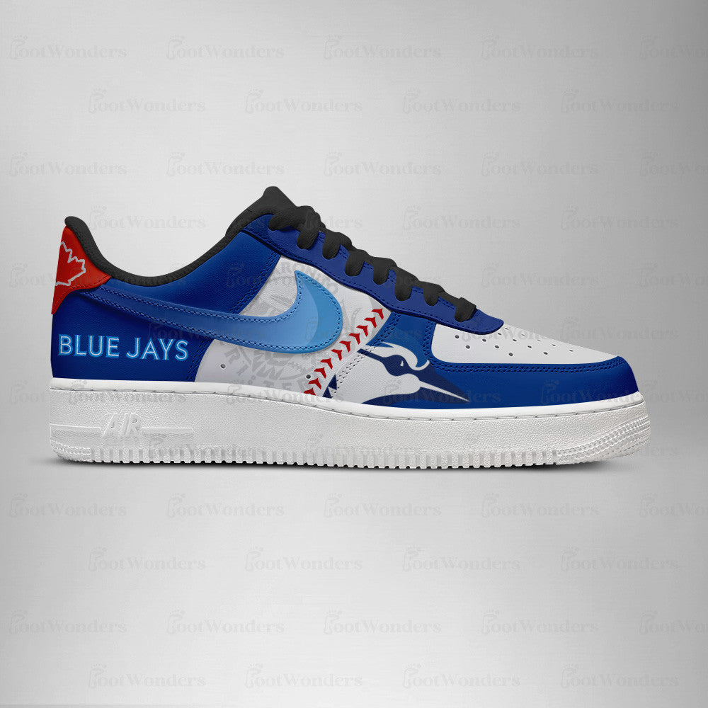 Toronto Blue Jays MLB AF1 Low Top Shoes | VG42