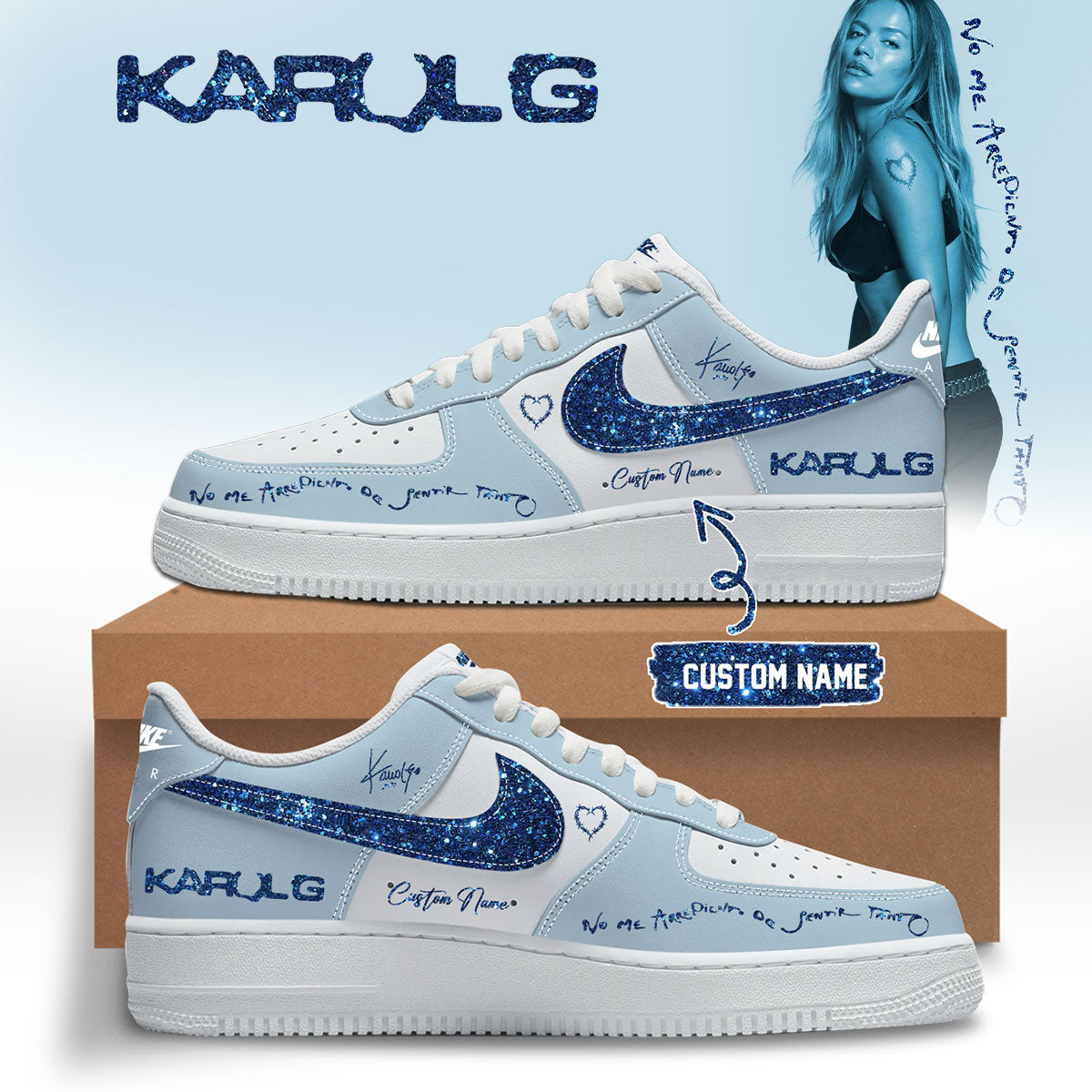 KaRol G Album "NO ME ARREPIENTO DE SENTIR TANTO" - Shoes 1-2 | VP73