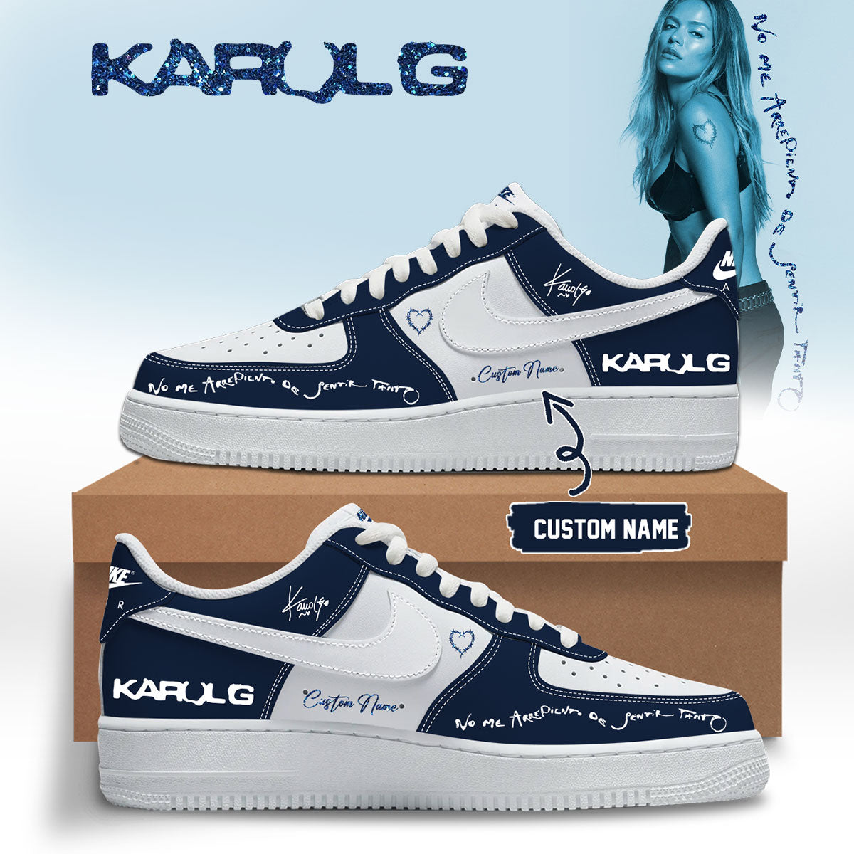KaRol G Album "NO ME ARREPIENTO DE SENTIR TANTO" - Shoes 1-4 | VC91
