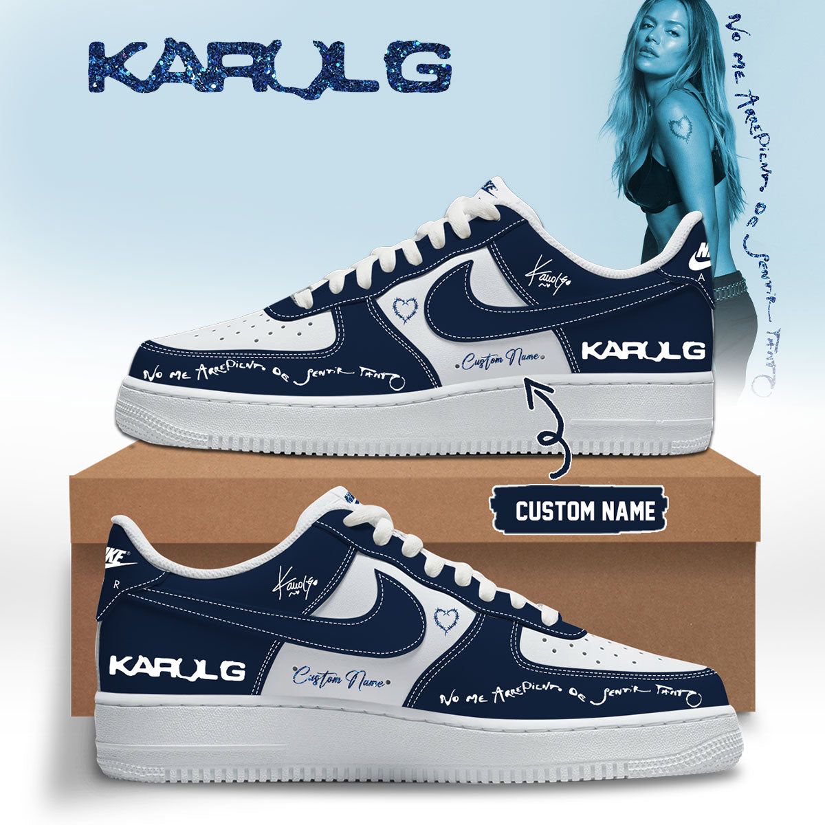 KaRol G Album "NO ME ARREPIENTO DE SENTIR TANTO" - Shoes 4-1 | RT47