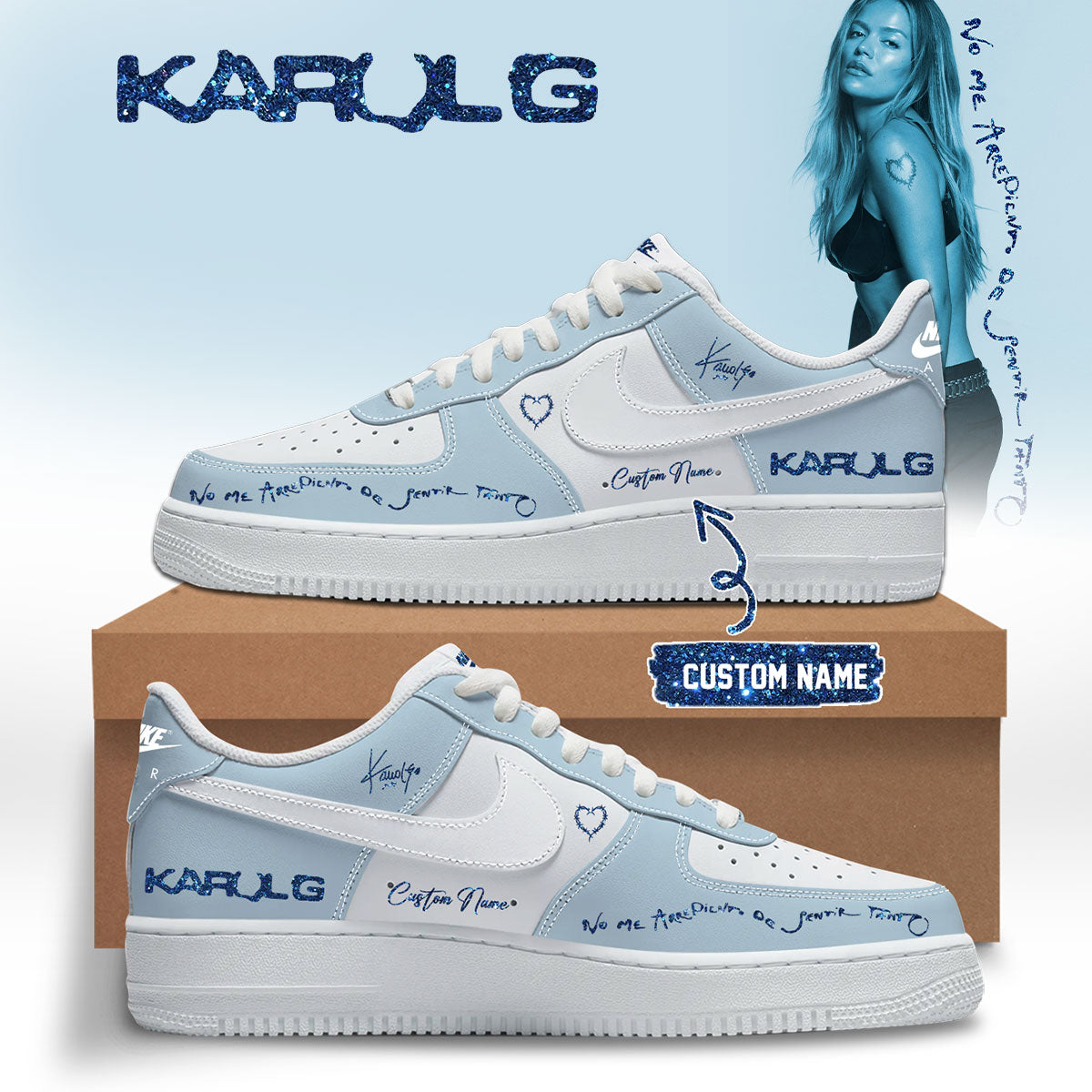 KaRol G Album "NO ME ARREPIENTO DE SENTIR TANTO" - Shoes 1-3 | LB51