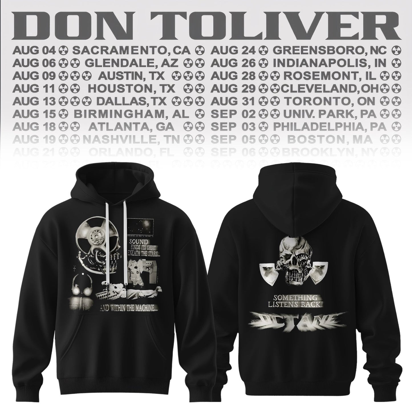 Don Toliver "NITROUS" Hoodie Collection - Limited Edition Tour Merch