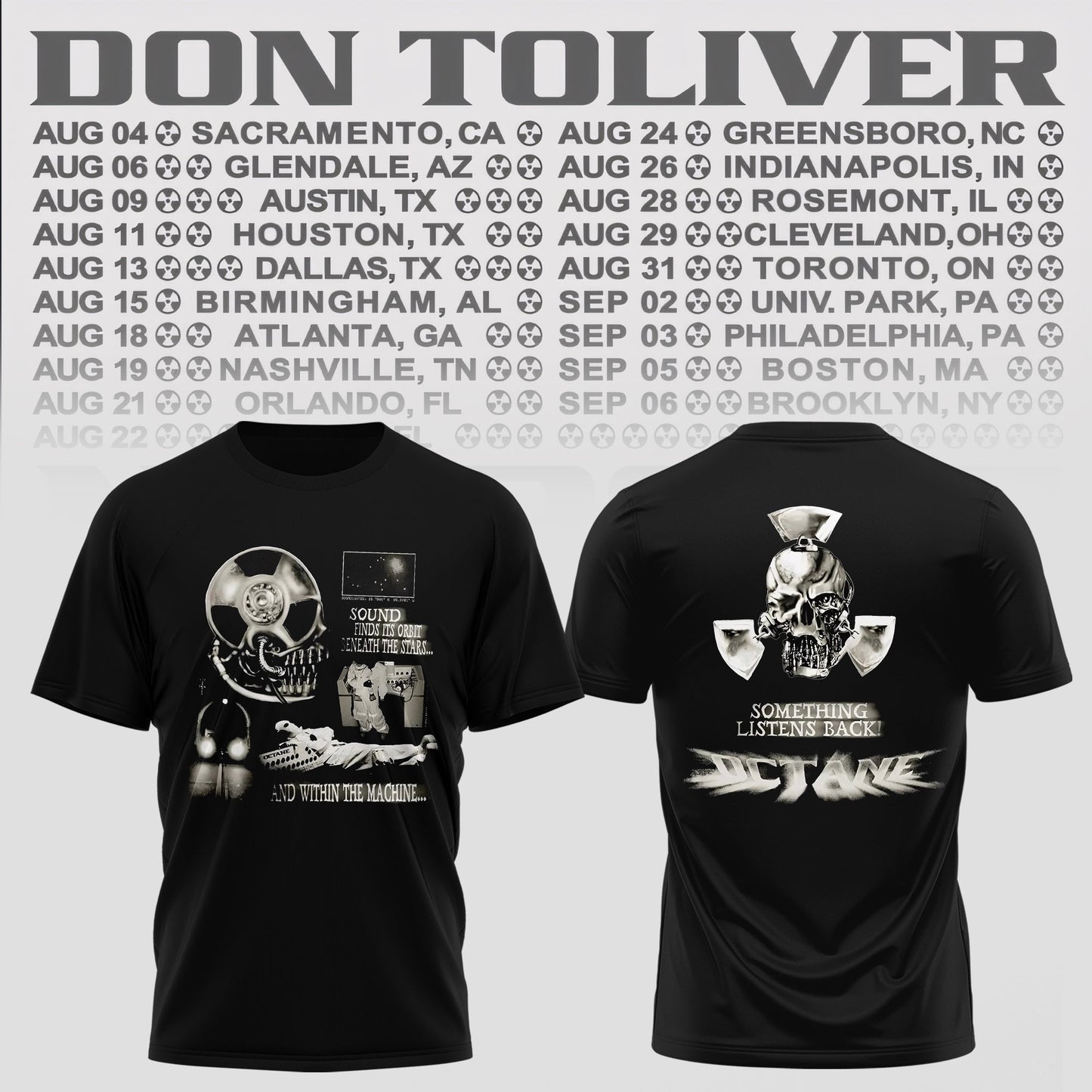 Don Toliver "NITROUS" T-Shirt Collection - Limited Edition Tour Apparel