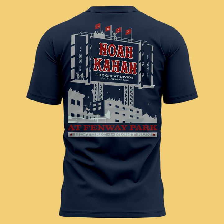 Boston Red Sox x Noah Kahan : The Great Divide Tour Tee | YR47