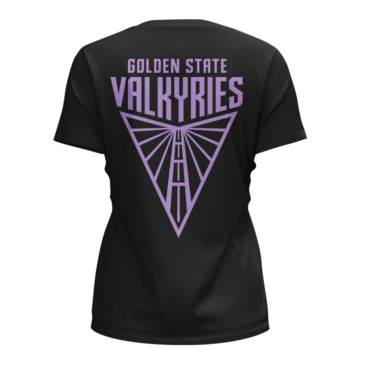02.(Women's)Limited edition Golden State Valkyries 2026 WNBA Finals T-Shirt- Black