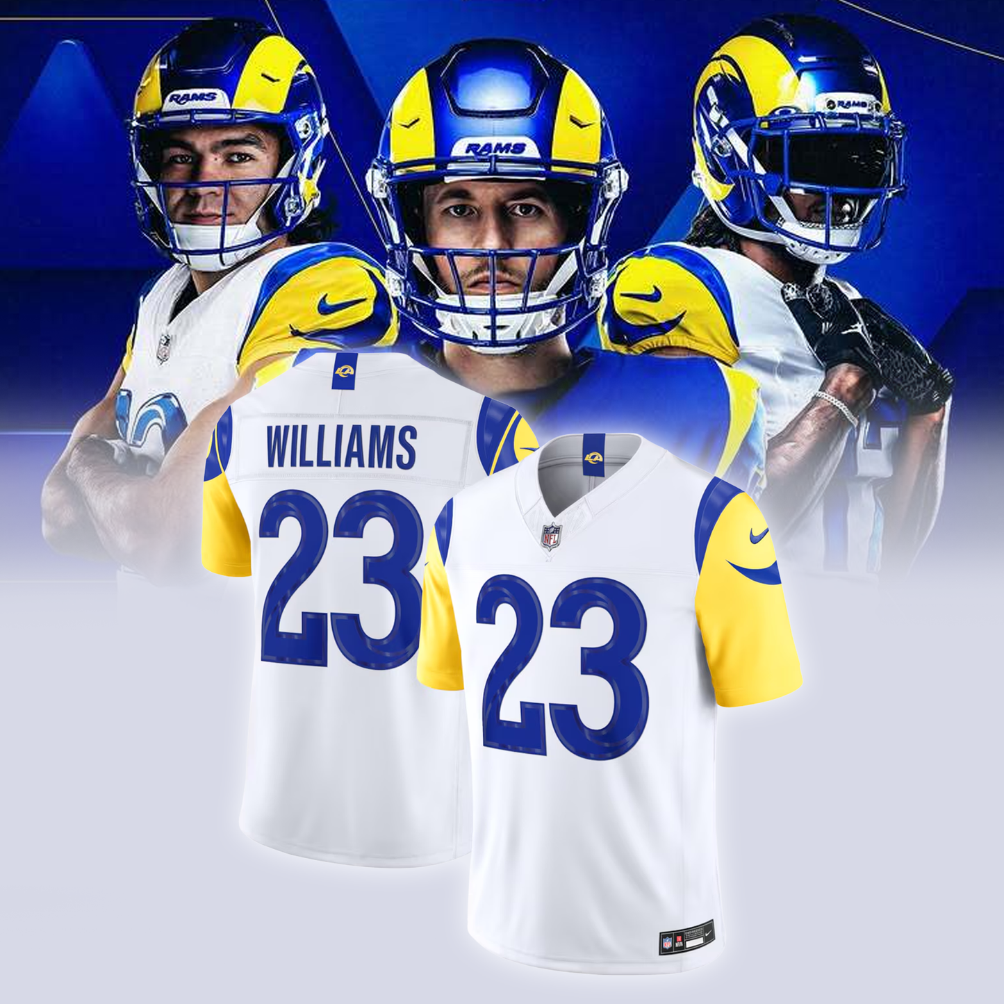 Limited Edition LA Rams Game Day Football Jersey | UJ65