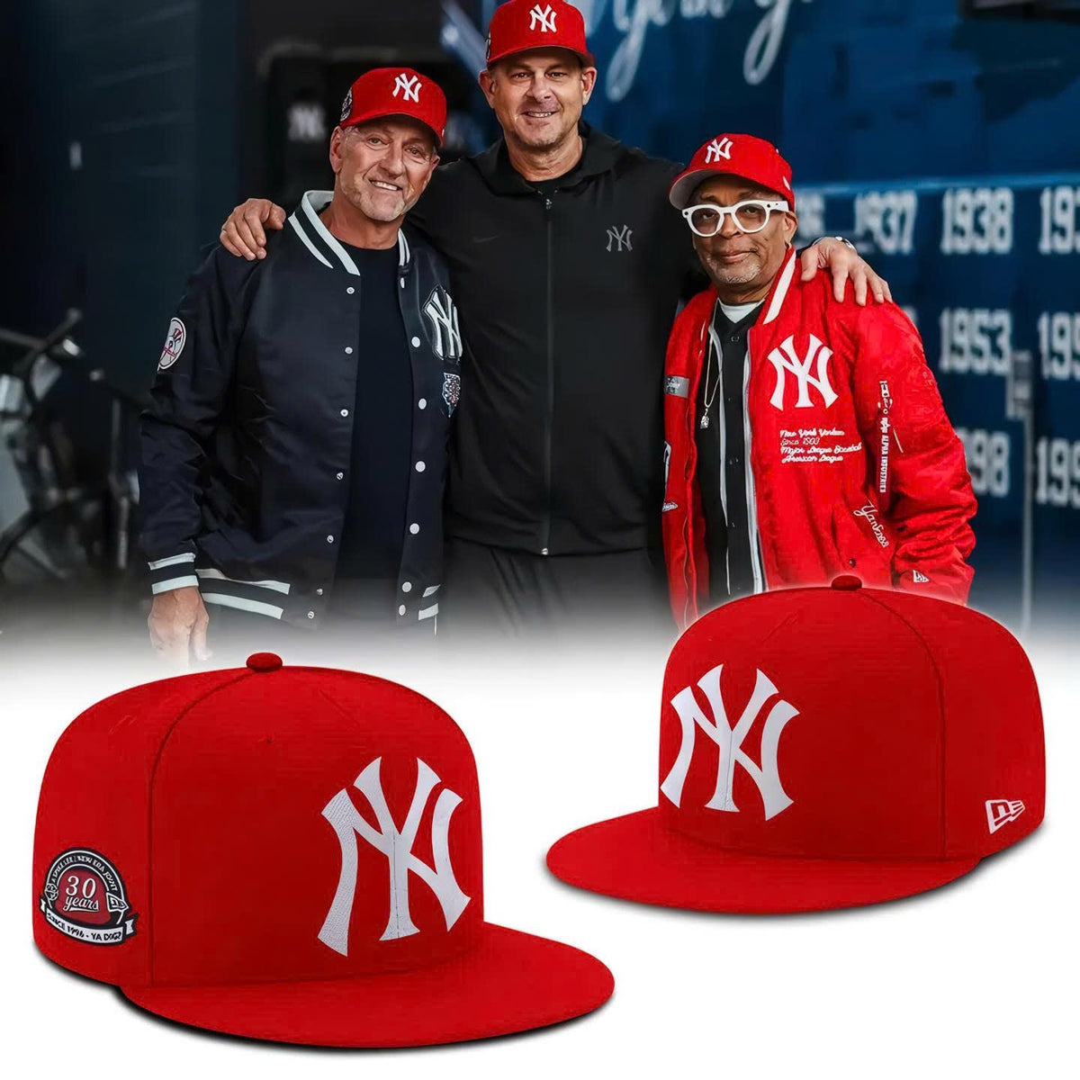 Yankees 30th Anniversary Red Edition New Cap