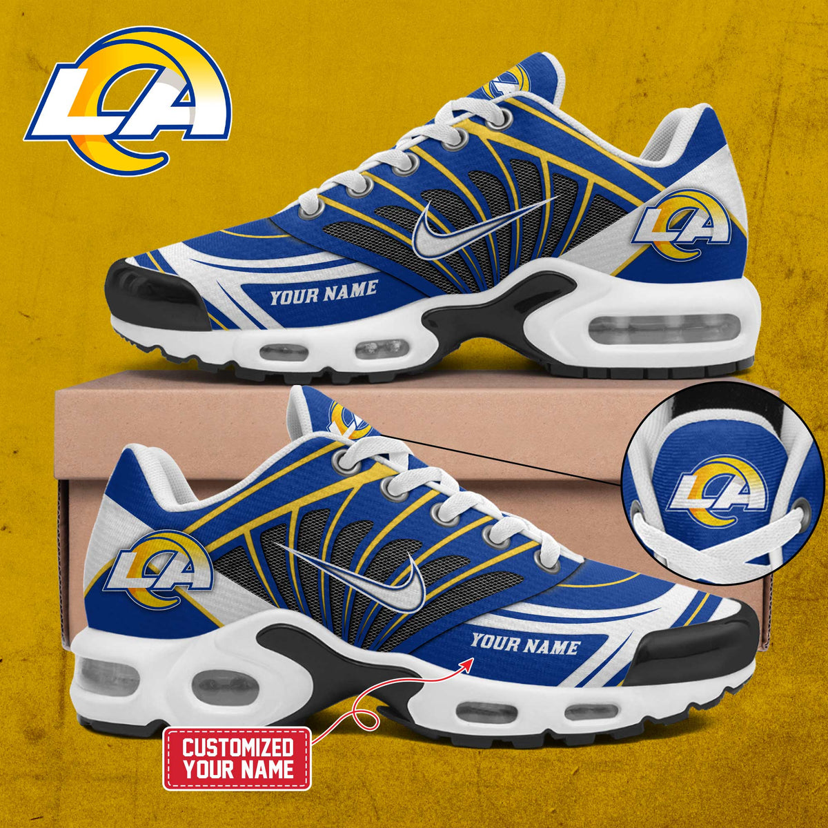 Special Edition Los Angeles Rams New Shoes