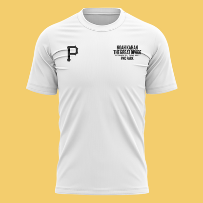 Limited Edition Pittsburgh Pirates x Noah Kahan White Tshirt 2026 | BB38