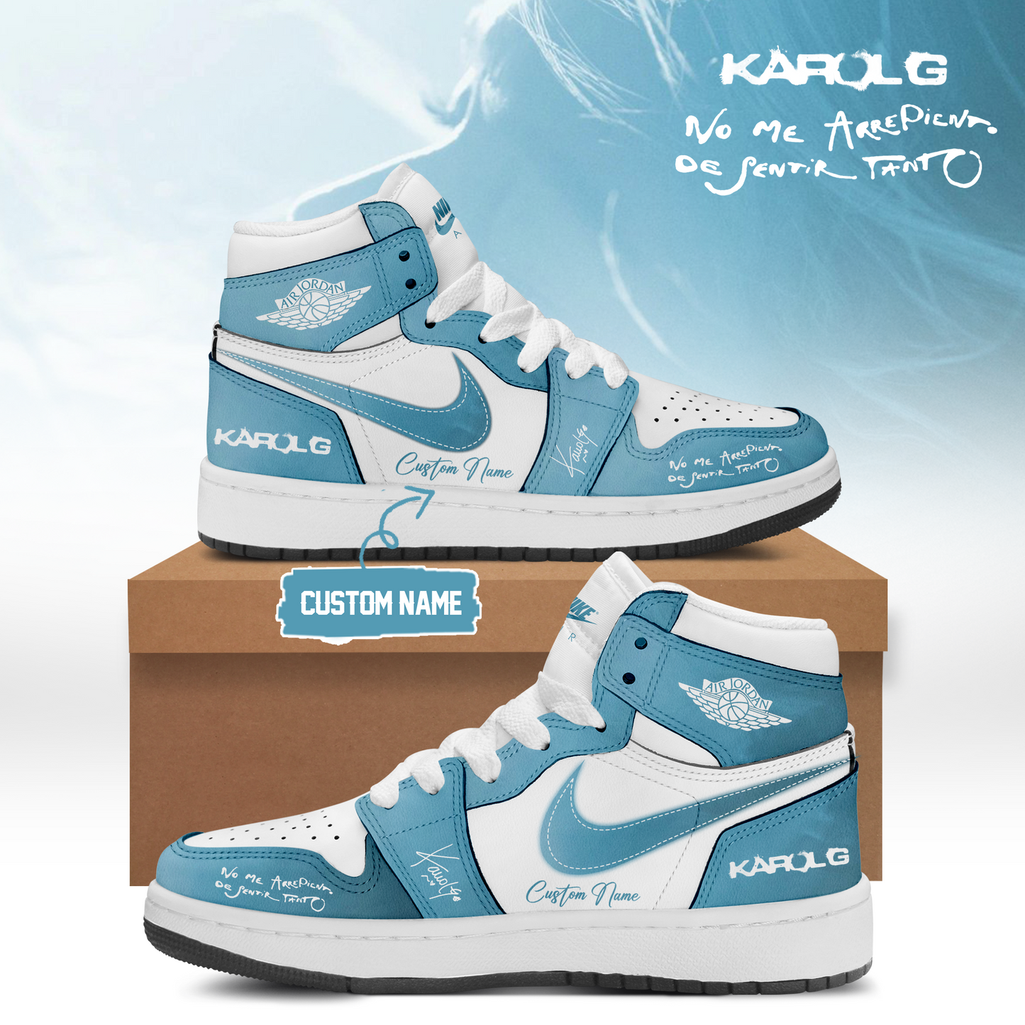 KaRol G Album "NO ME ARREPIENTO DE SENTIR TANTO" -  Shoes 1-1 | CW53