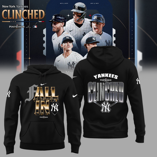 Limited Edition NYY Postseason 2026 Clinched Hoodie | PZ87