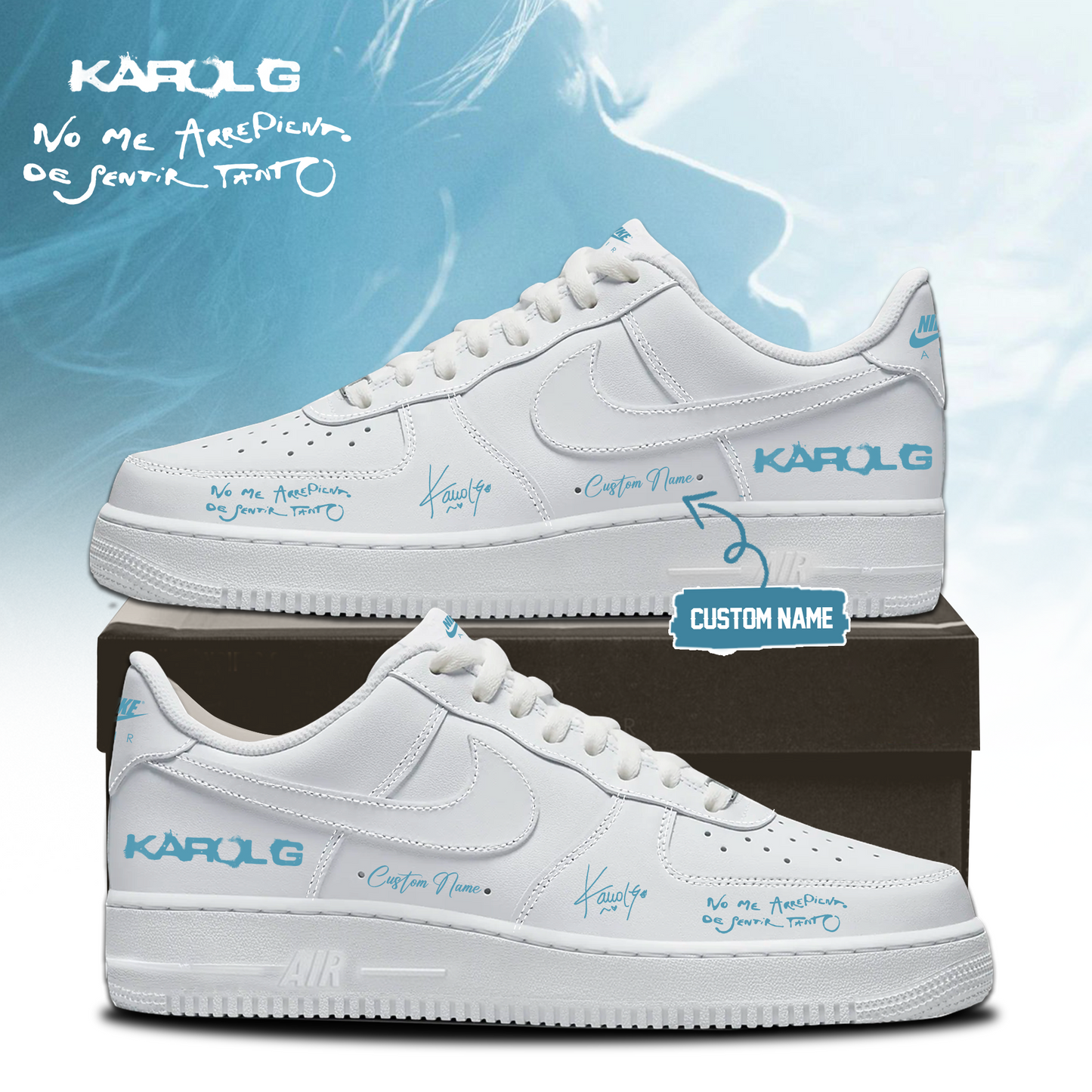 KaRol G Album "NO ME ARREPIENTO DE SENTIR TANTO" -  Shoes 3-2 | ND45