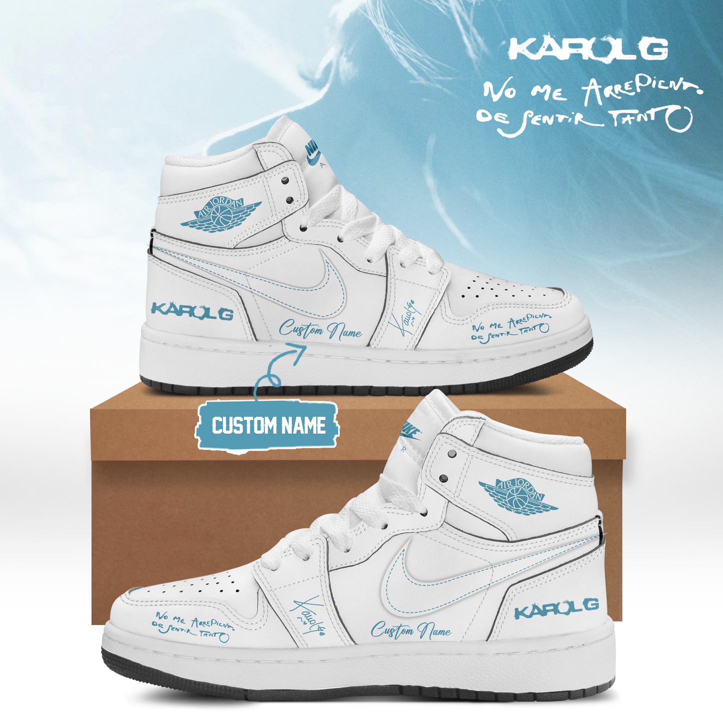 KaRol G Album "NO ME ARREPIENTO DE SENTIR TANTO" -  Shoes 3-2 | SQ60