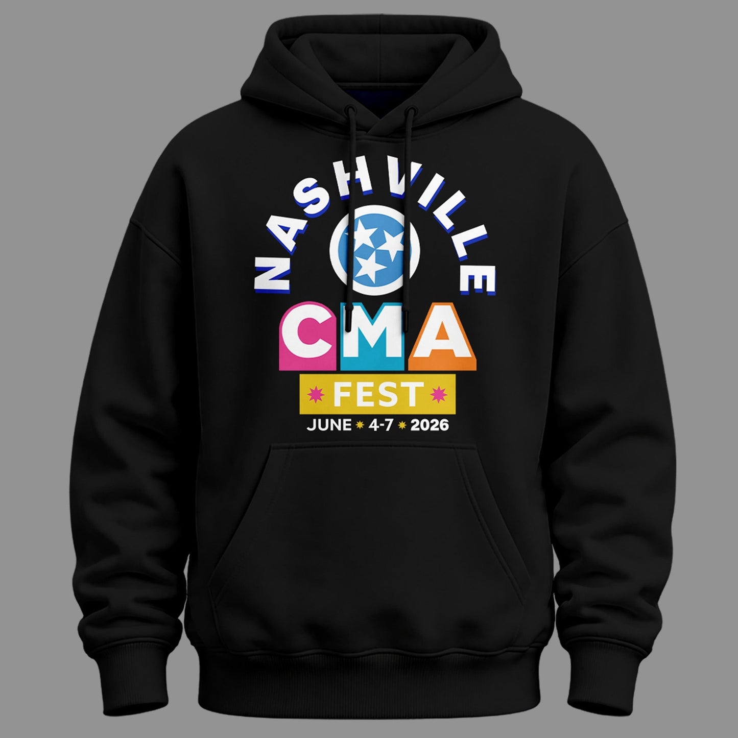 Limited Edition CMA FEST Black Hoodie 2026 | MM31