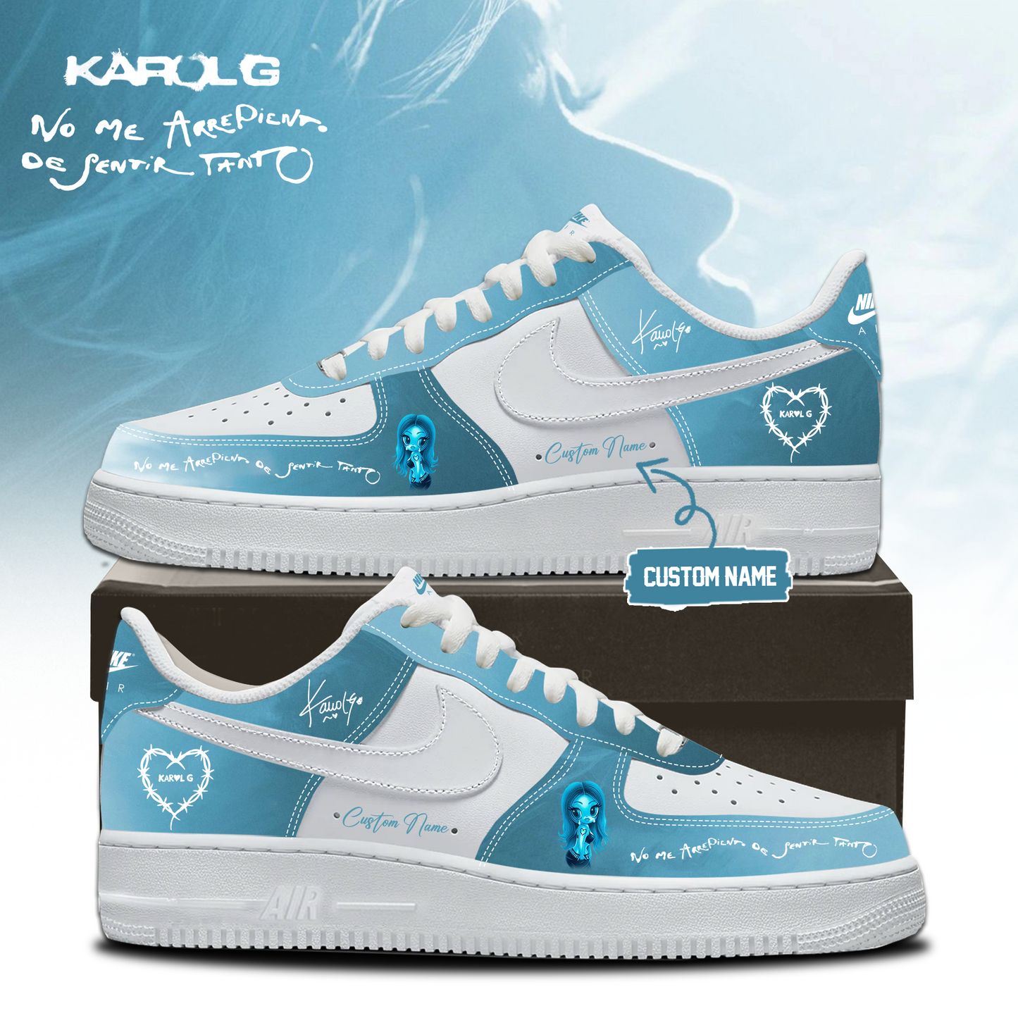 KaRol G Album "NO ME ARREPIENTO DE SENTIR TANTO" -  Shoes 5-1 | EQ10