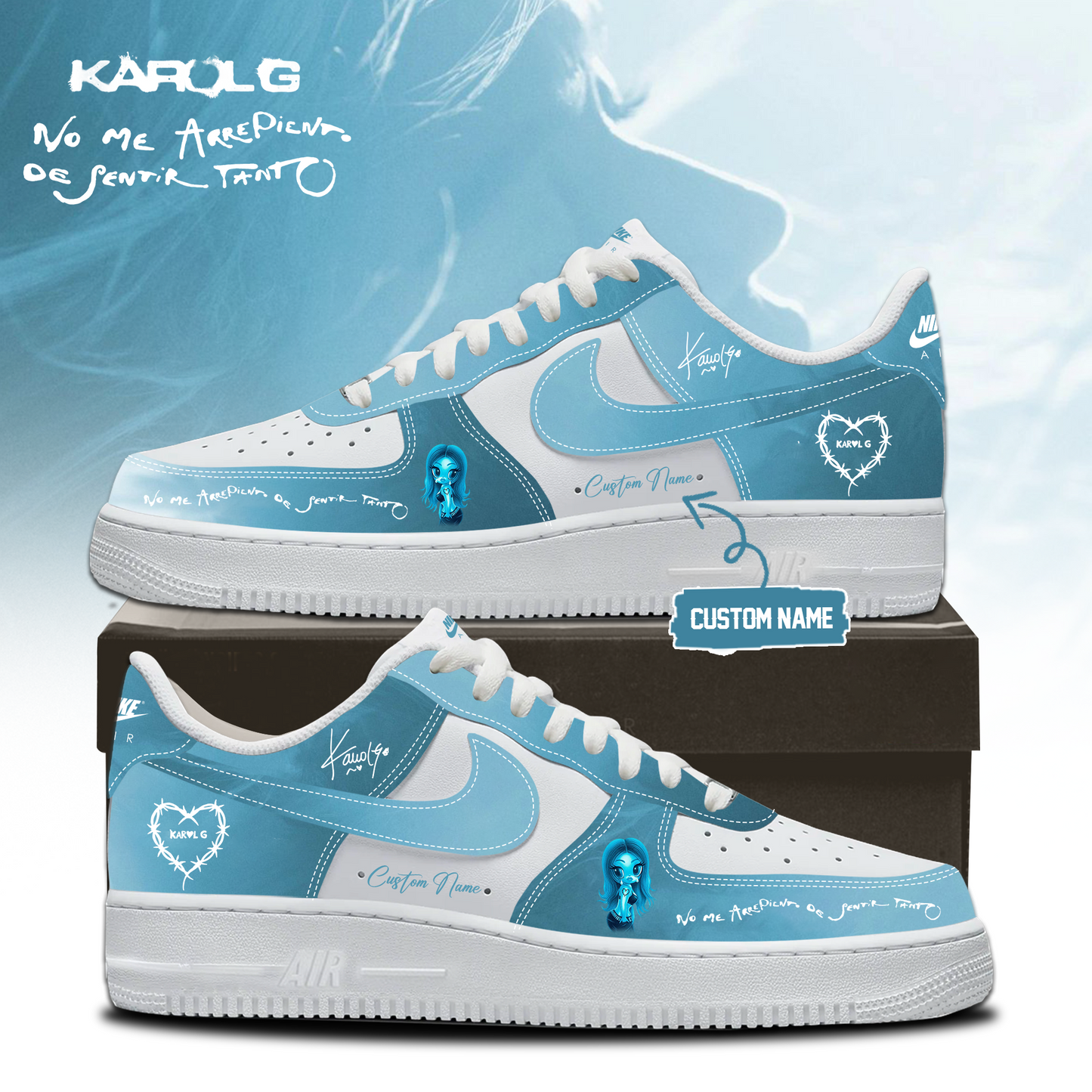 KaRol G Album "NO ME ARREPIENTO DE SENTIR TANTO" -  Shoes 5-2 | ND65