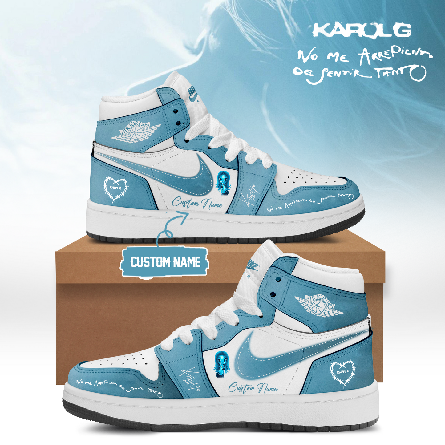 KaRol G Album "NO ME ARREPIENTO DE SENTIR TANTO" -  Shoes 5-2 | JK10