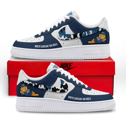 North Carolina Tar Heels | Premium NCAA Only Show Up AF1 Shoes