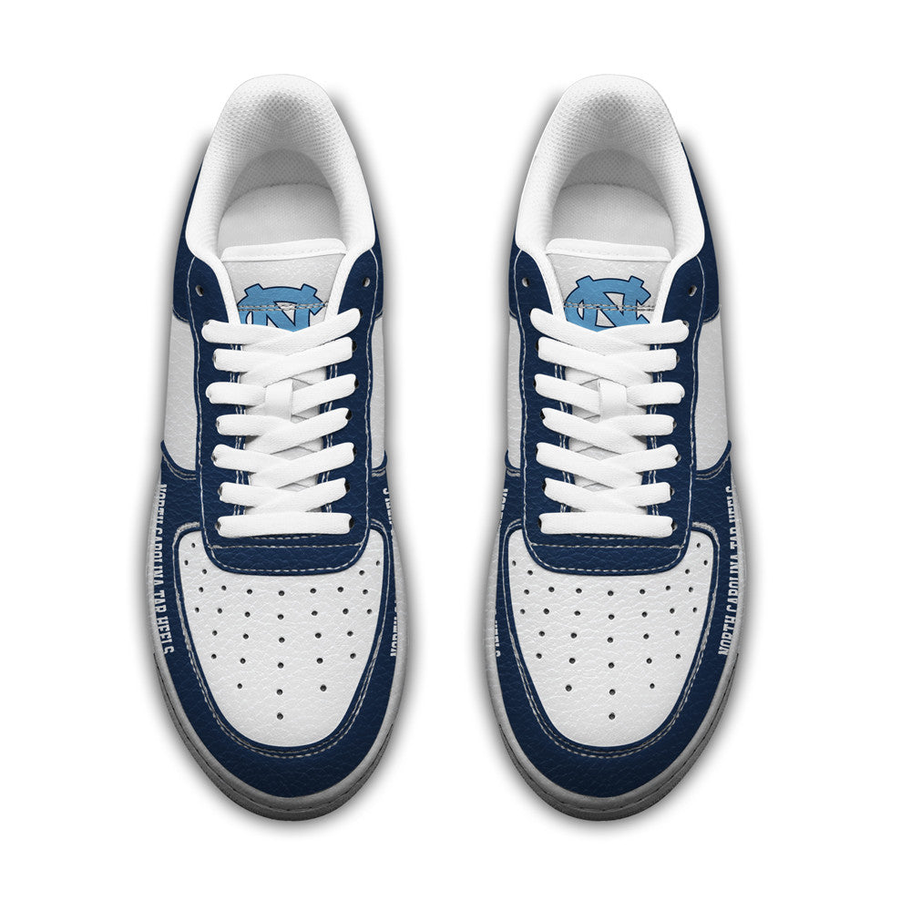 North Carolina Tar Heels | Premium NCAA Only Show Up AF1 Shoes