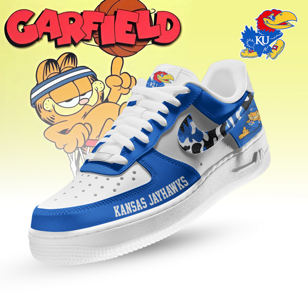 Kansas Jayhawks | Premium NCAA Only Show Up AF1 Shoes