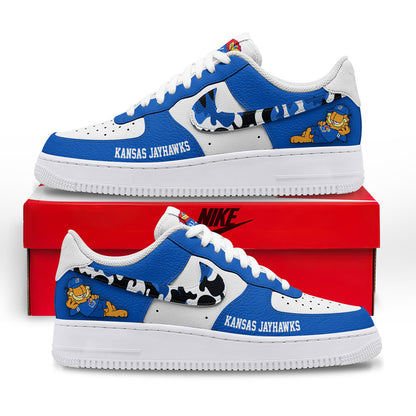 Kansas Jayhawks | Premium NCAA Only Show Up AF1 Shoes