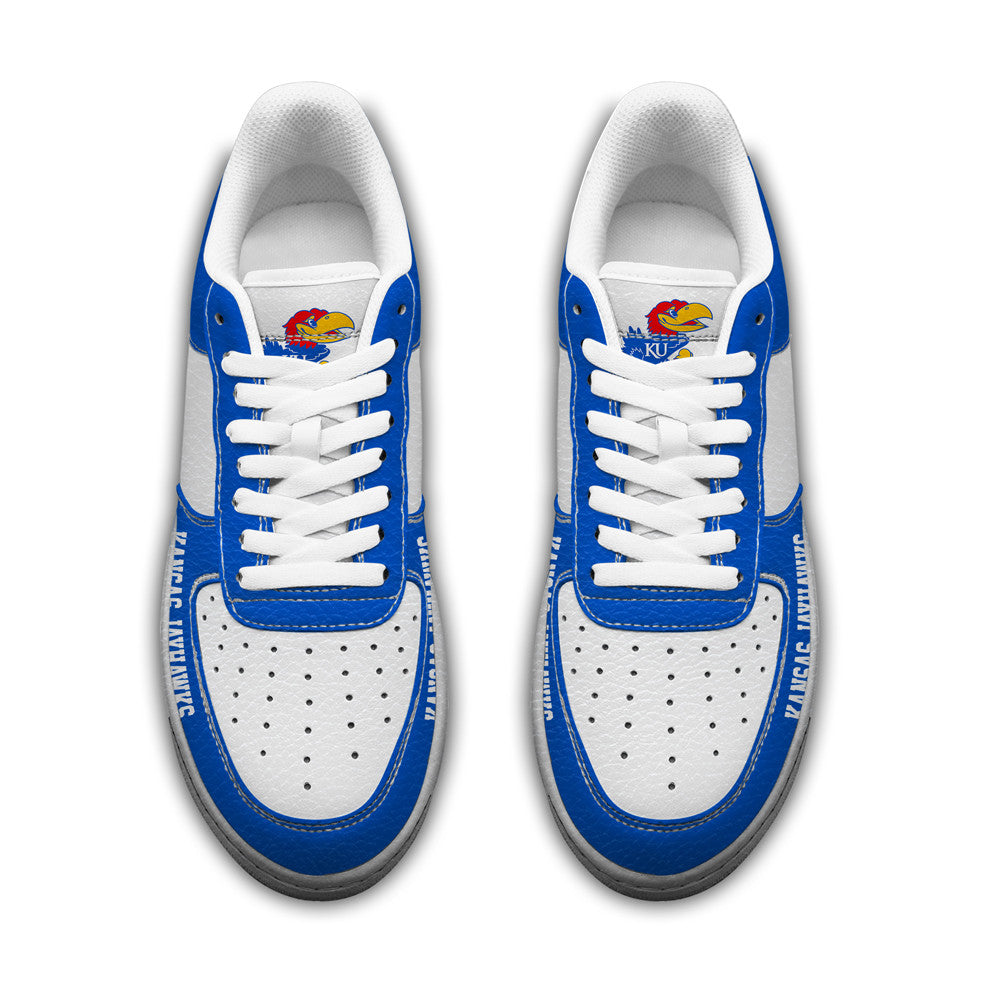 Kansas Jayhawks | Premium NCAA Only Show Up AF1 Shoes