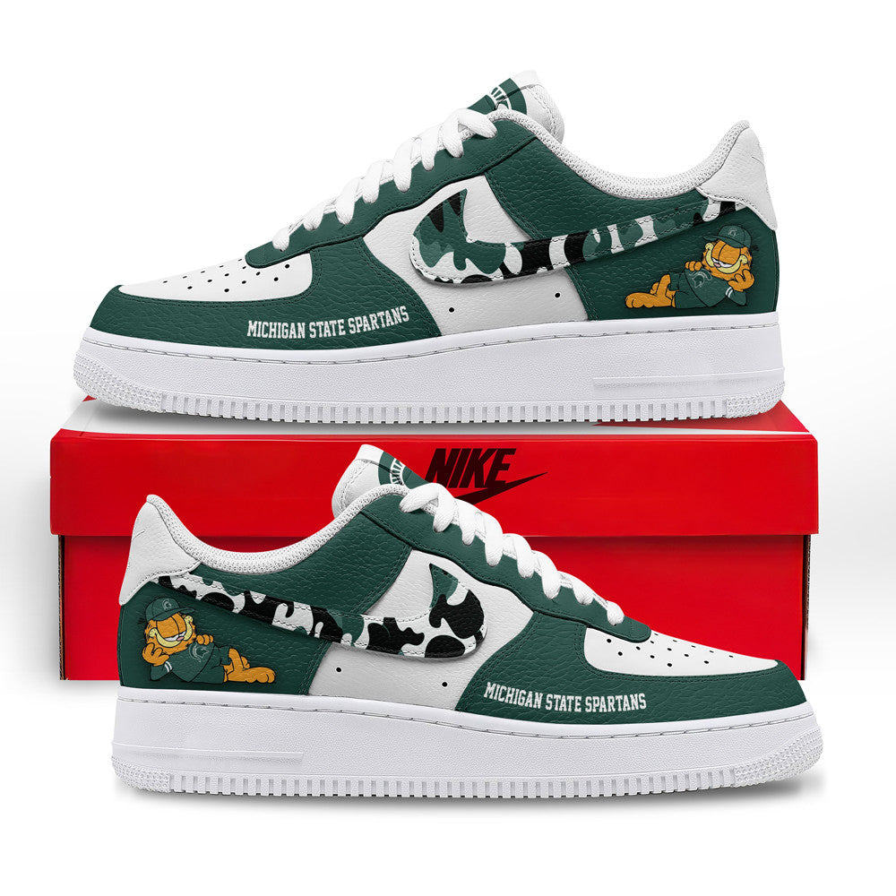 Michigan State Spartans | Premium NCAA Only Show Up AF1 Shoes