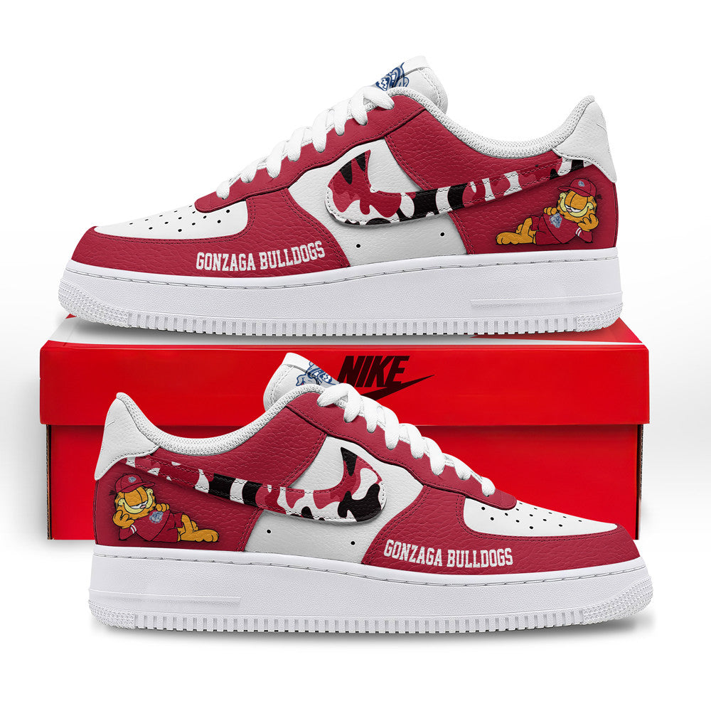 Gonzaga Bulldogs | Premium NCAA Only Show Up AF1 Shoes