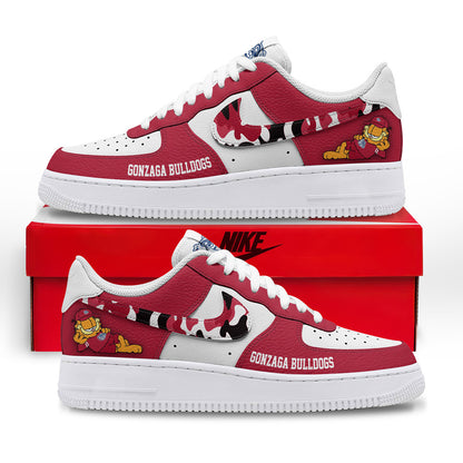 Gonzaga Bulldogs | Premium NCAA Only Show Up AF1 Shoes